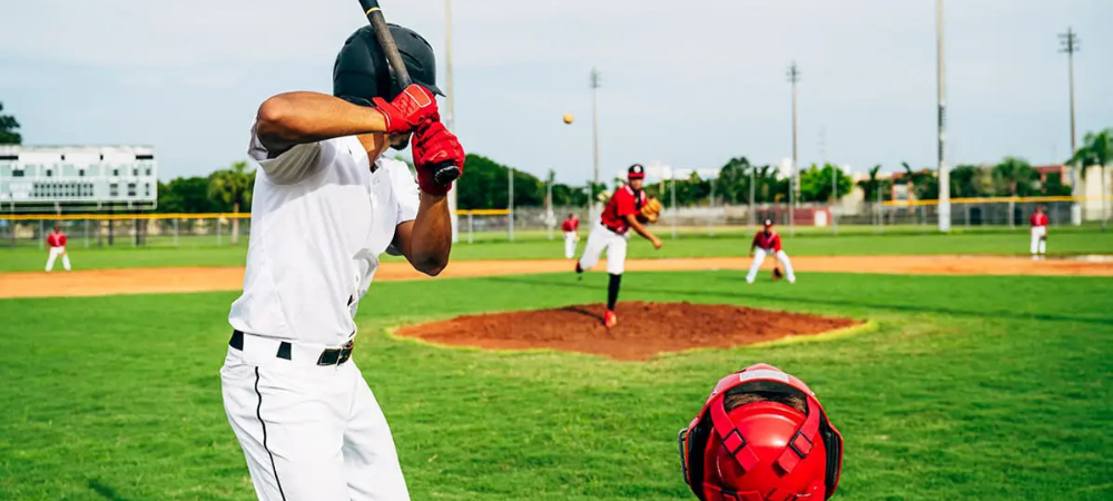 baseball player at bat